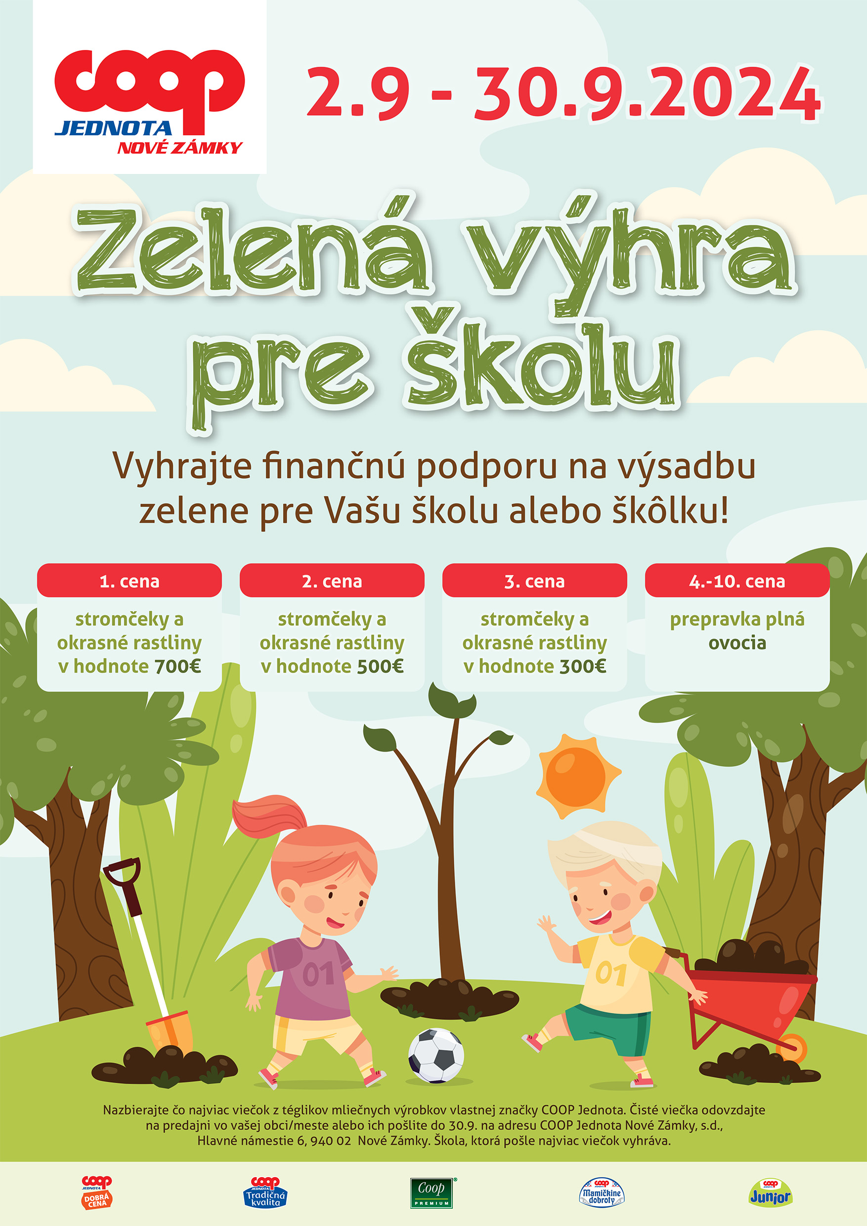 Súťaž: Zelená výhra pre školu 